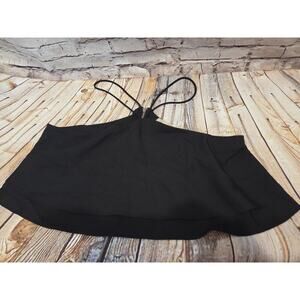GB Womens Crop Top Size Medium Black NWT